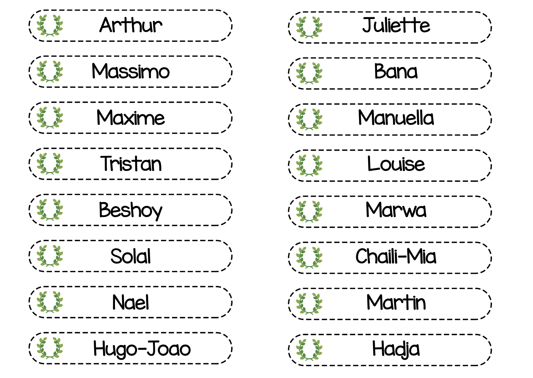 Affichage de classe Mythologie - Maîtresse Hérisson